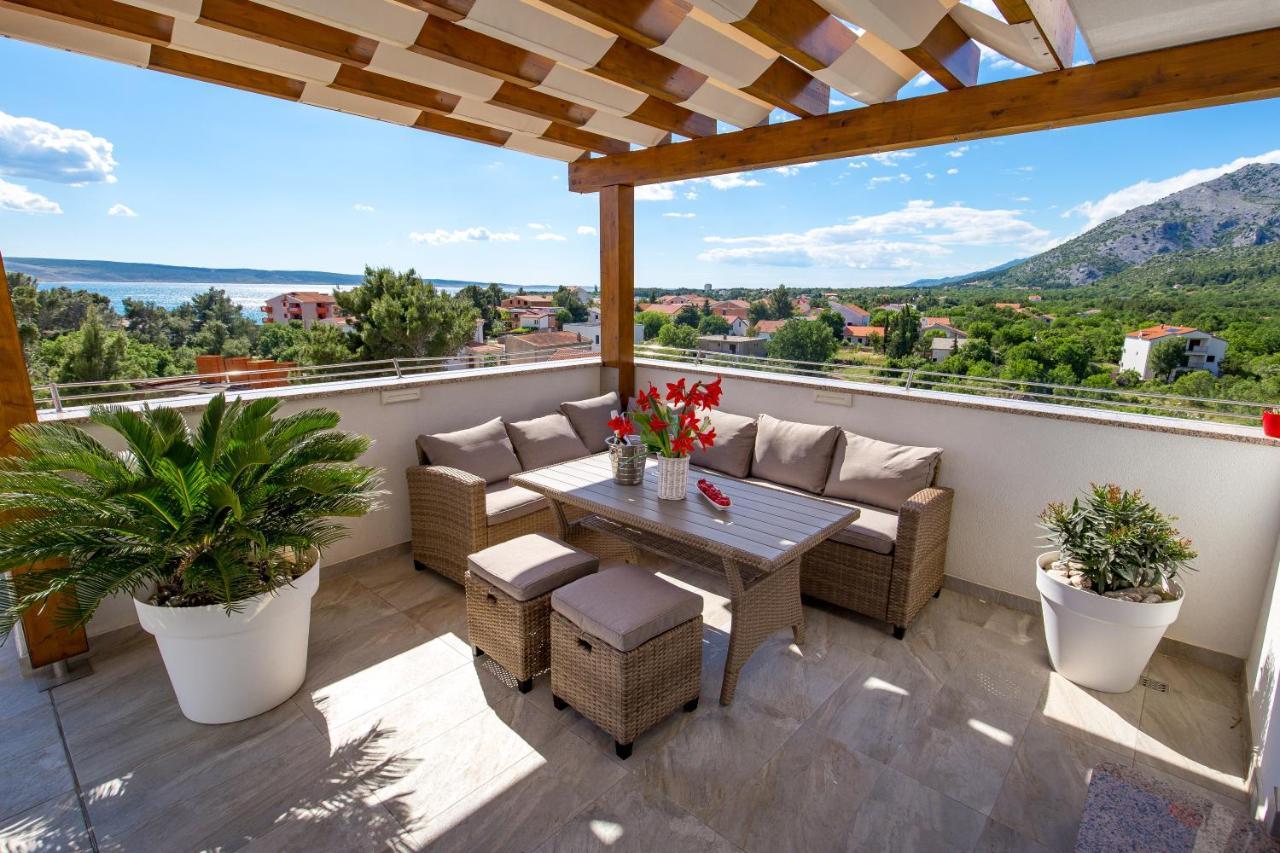 Villa Grandioza Seline Exteriér fotografie