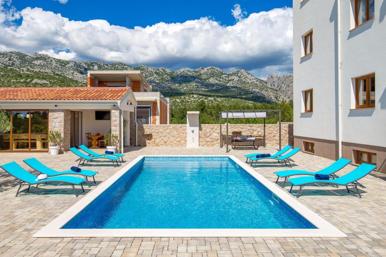 Villa Grandioza Seline Exteriér fotografie